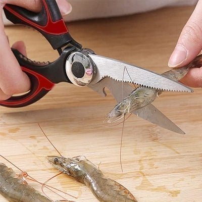 Ciseaux de cuisine - KitchenScissors™ - Rouge - Cuisine - moi ça