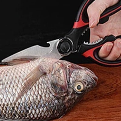 Ciseaux de cuisine - KitchenScissors™ - Rouge - Cuisine - moi ça