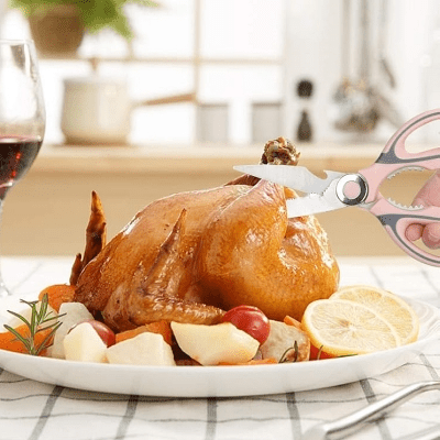 Ciseaux de cuisine - KitchenScissors™ - Rose - Cuisine - moi ça