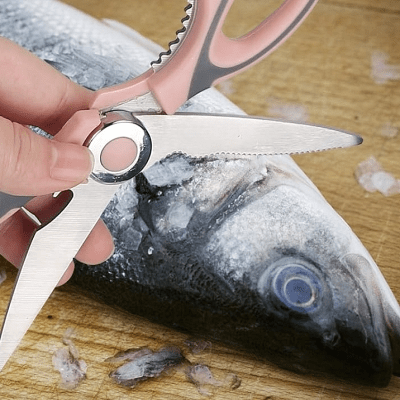 Ciseaux de cuisine - KitchenScissors™ - Rose - Cuisine - moi ça
