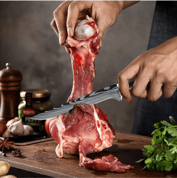 Couteau de cuisine - DamascusKitchenKnives™ - Couteau Boning - cuisine - moica
