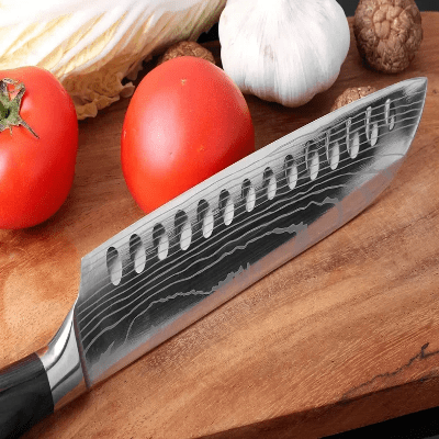 Couteau de cuisine - DamascusKitchenKnives™ - Couteau Santoku G - cuisine - moica
