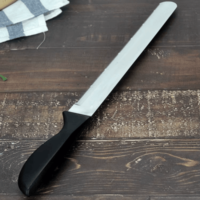 Scie couteau - BreadSawKnife™ - Noir - cuisine - moica