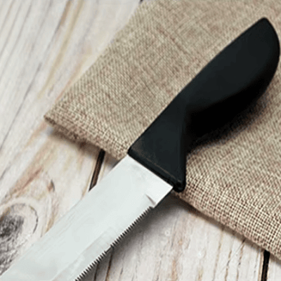Scie couteau - BreadSawKnife™ - Noir - cuisine - moica