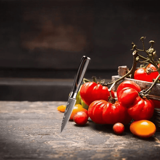 Couteau de cuisine - DamascusKitchenKnives™ - Couteau d'Office - cuisine - moica